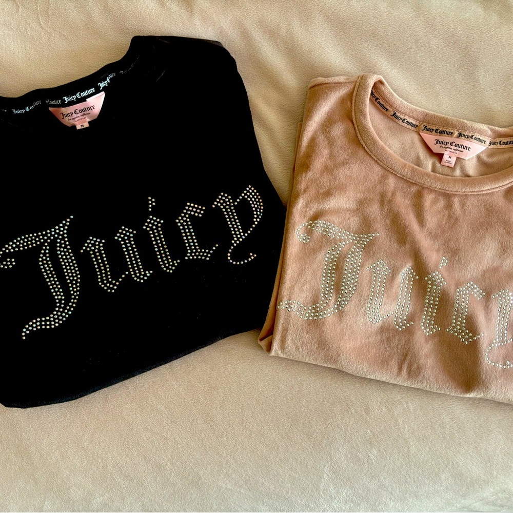 Juicy Couture Sleep Shirts Size M NWTs Velour